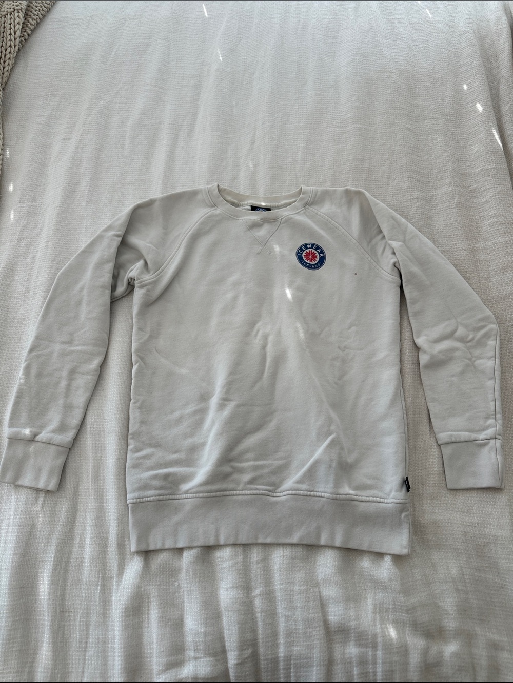 Women's Crewneck Sweatshirt from Iceland in White